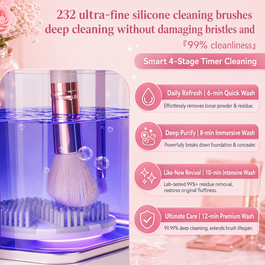 Ultimate 5-in-1 Makeup Brush Cleaner & Dryer