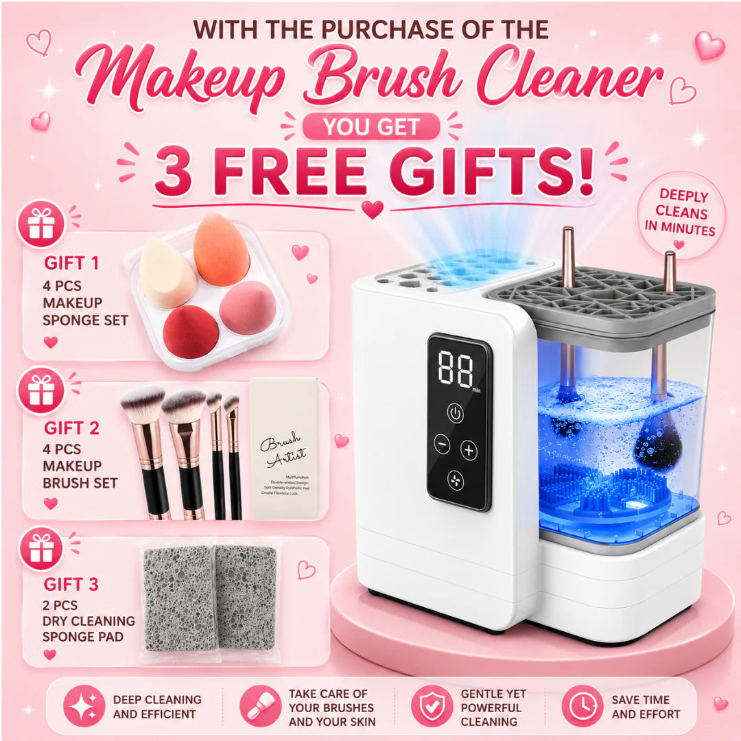 Ultimate 5-in-1 Makeup Brush Cleaner & Dryer
