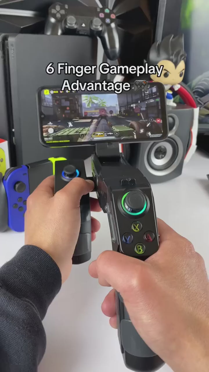 Mobile, PlayStation, Xbox FPS Controller - Gun-Style Bluetooth
Gaming Controller